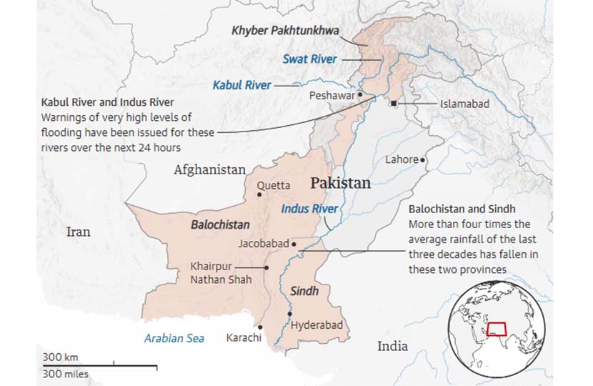 Lord Sarfraz speaks to The Guardian during visit to flood affected ...